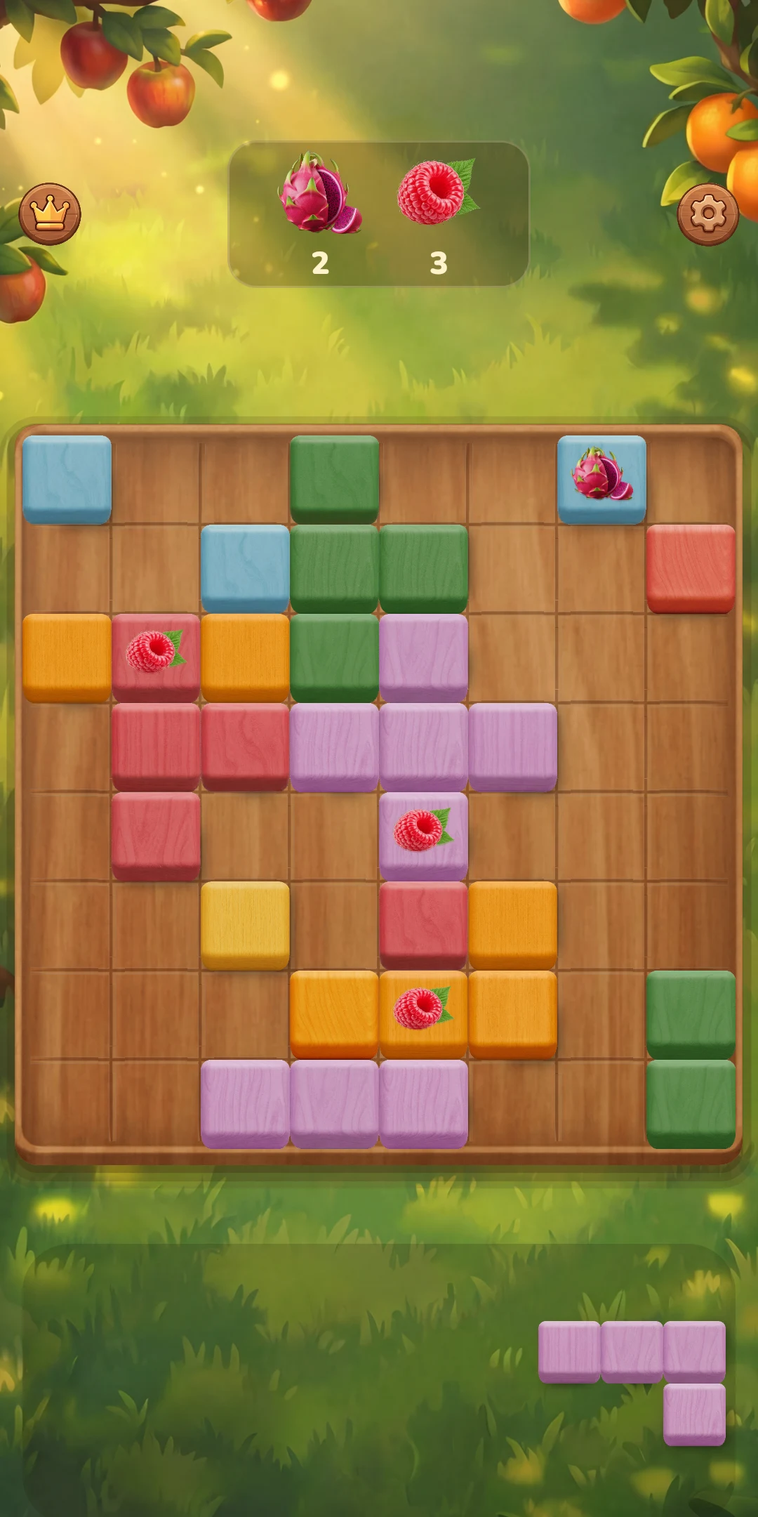 Fruity Blocks: Wood Puzzle screenshot