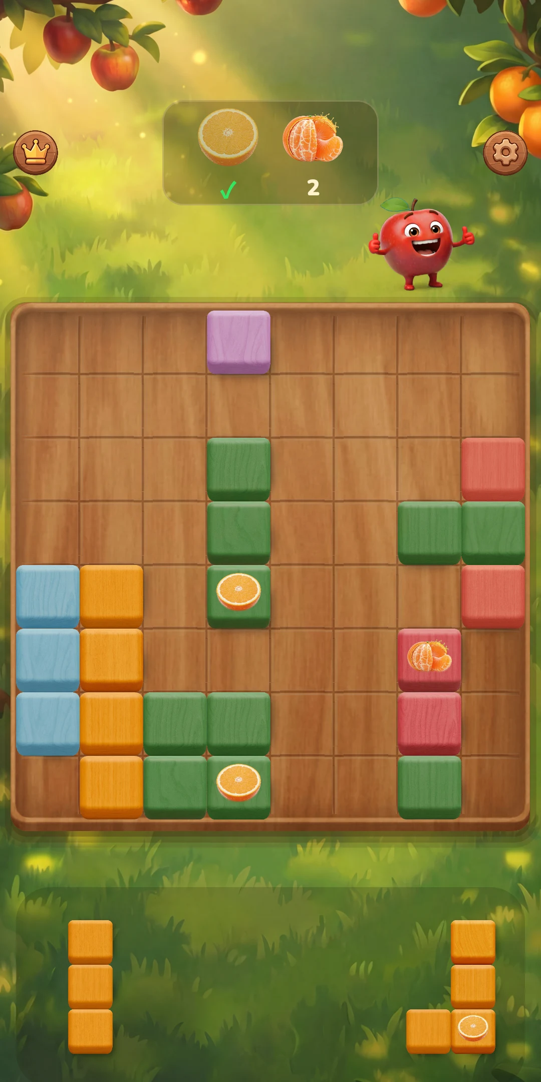 Fruity Blocks: Wood Puzzle screenshot